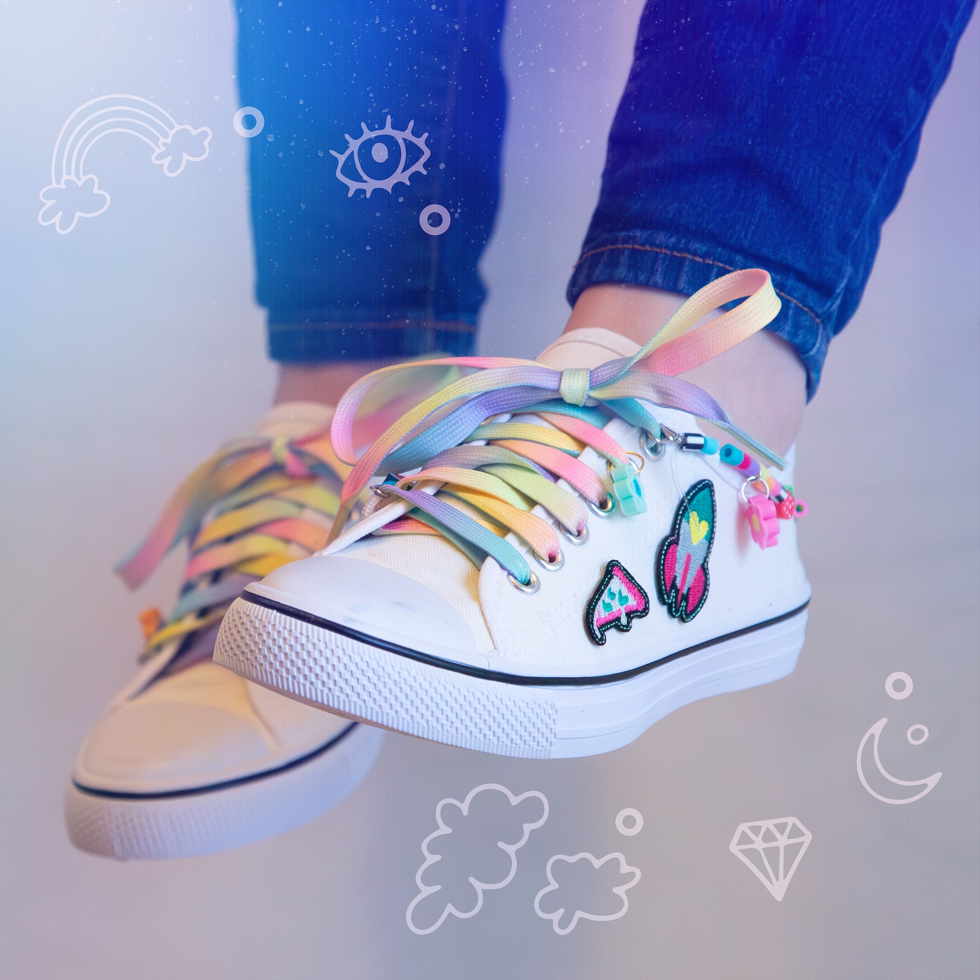 Perler® Bead DIY Shoe Decoration Kit